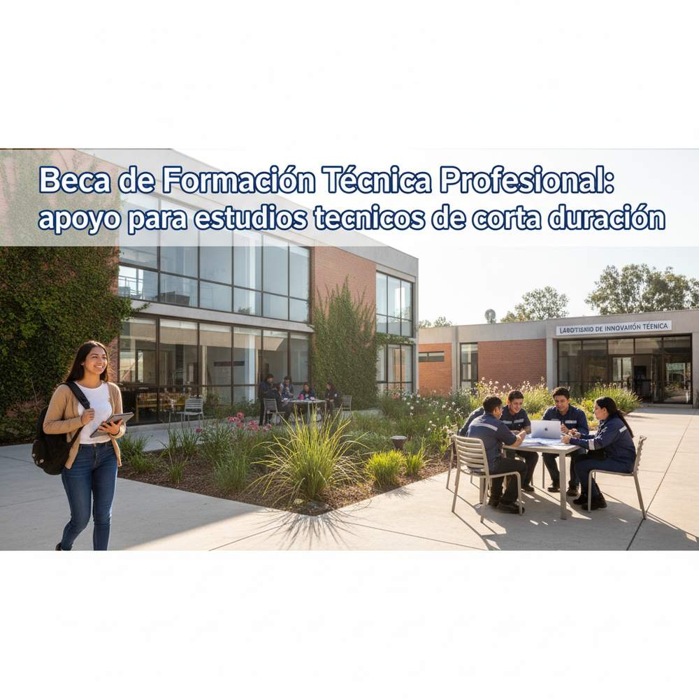 Beca de Formación Técnica Profesional: apoyo para estudios técnicos de corta duración