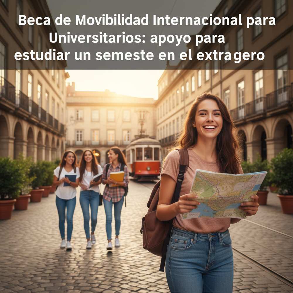 Beca de Movilidad Internacional para Universitarios: apoyo para estudiar un semestre en el extranjero