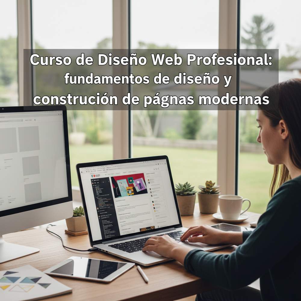 Curso de Diseño Web Profesional: fundamentos de diseño y construcción de páginas modernas