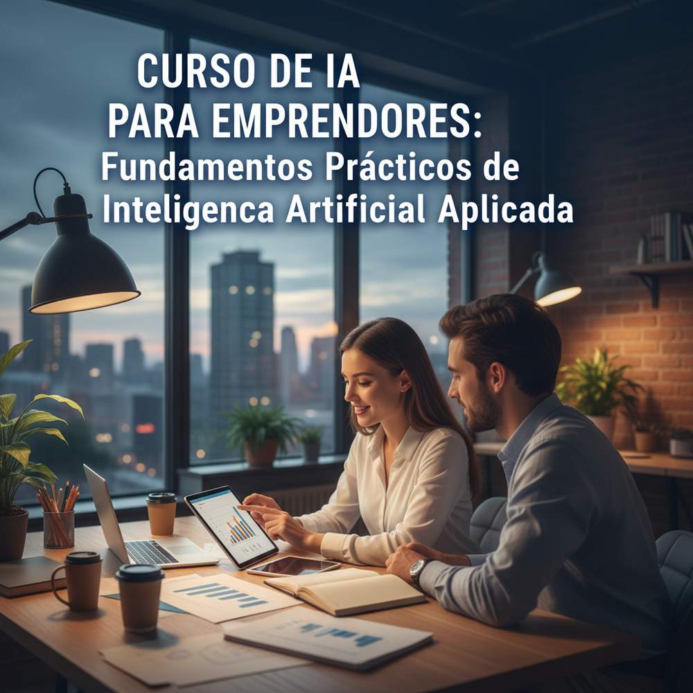 Curso de IA para Emprendedores: fundamentos prácticos de inteligencia artificial aplicada