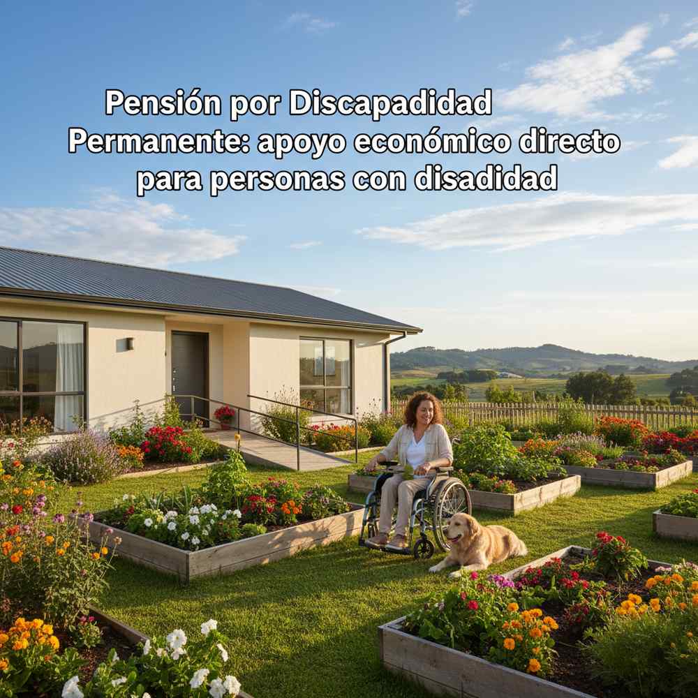 Pensión por Discapacidad Permanente: apoyo económico directo para personas con discapacidad